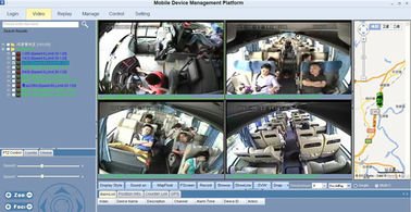4CH ΠΣΤ κινητό DVR, σκληρός δίσκος CCTV μαύρων κουτιών DVR αυτοκινήτων 1TB για την ασφάλεια