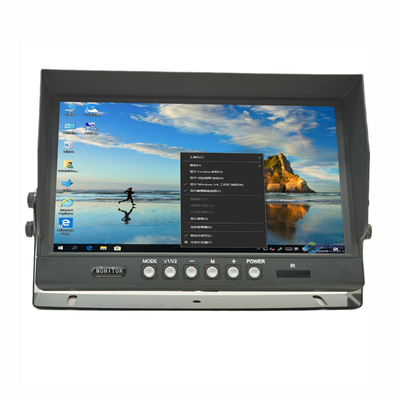 Ιδιωτικό Mold 10 ιντσών IPS LCD οθόνη VGA 4Pin γυναικεία οθόνη αυτοκινήτου για MDVR