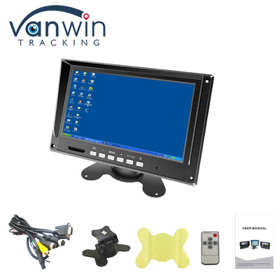 7 ιντσών οθόνη TFT οθόνη LCD έγχρωμη οθόνη αυτοκινήτου με VGA, AV εισροή για MDVR