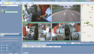 Όργανο καταγραφής καρτών ΠΣΤ WIFI 3G 4CH HDD/SD γ-αισθητήρων συστημάτων MDVR CCTV ΛΕΩΦΟΡΕΙΩΝ για το αυτοκίνητο
